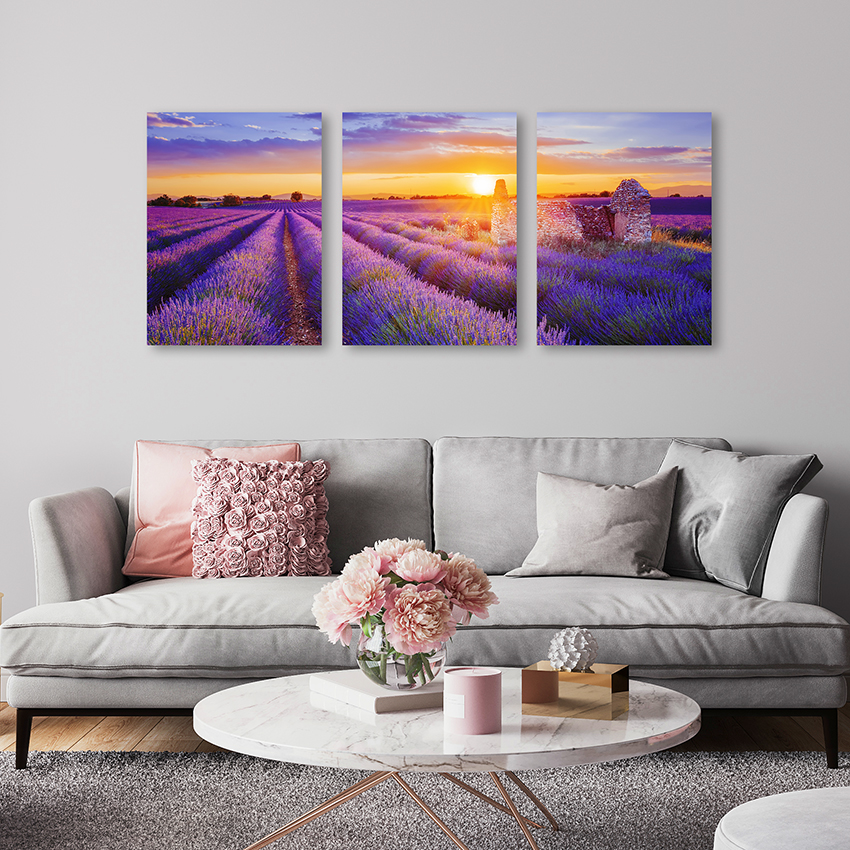 Elegant,Modern,Living,Room,Design,,Wall,Mockup,In,Pink,And